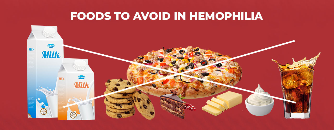 foods to avoid in hemophilia